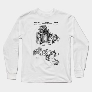 Camera Patent Long Sleeve T-Shirt